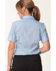 Pin Stripe S/S Shirt, Women's